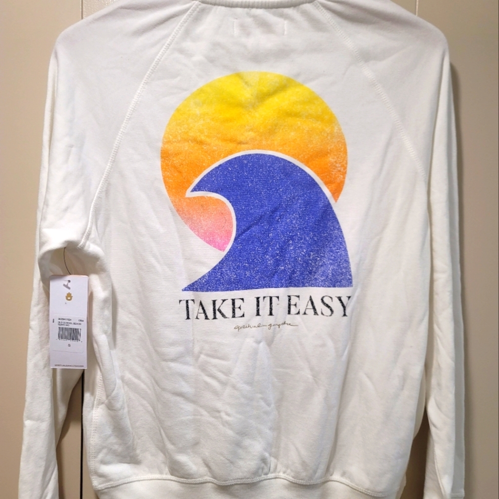 NWT Spiritual Gangster Old School Terry Pullover